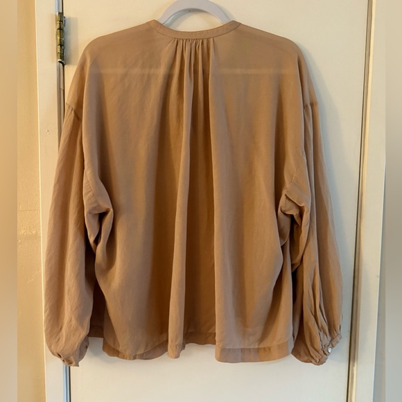 Doen Jane Blouse in Dark Blush - Picture 4 of 7